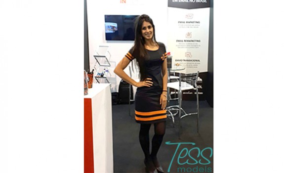 Tess Models | Viviane Neri | Digitalks | Feira | Eventos | modelo | modelos | stand | locaweb | 